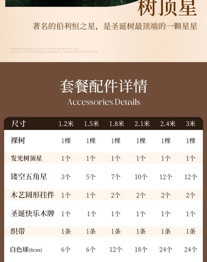 Christmas Tree 2025 New Model Dense Large Tree Living Room Decoration DIY Internet Celebrity Style Christmas Tree Christmas