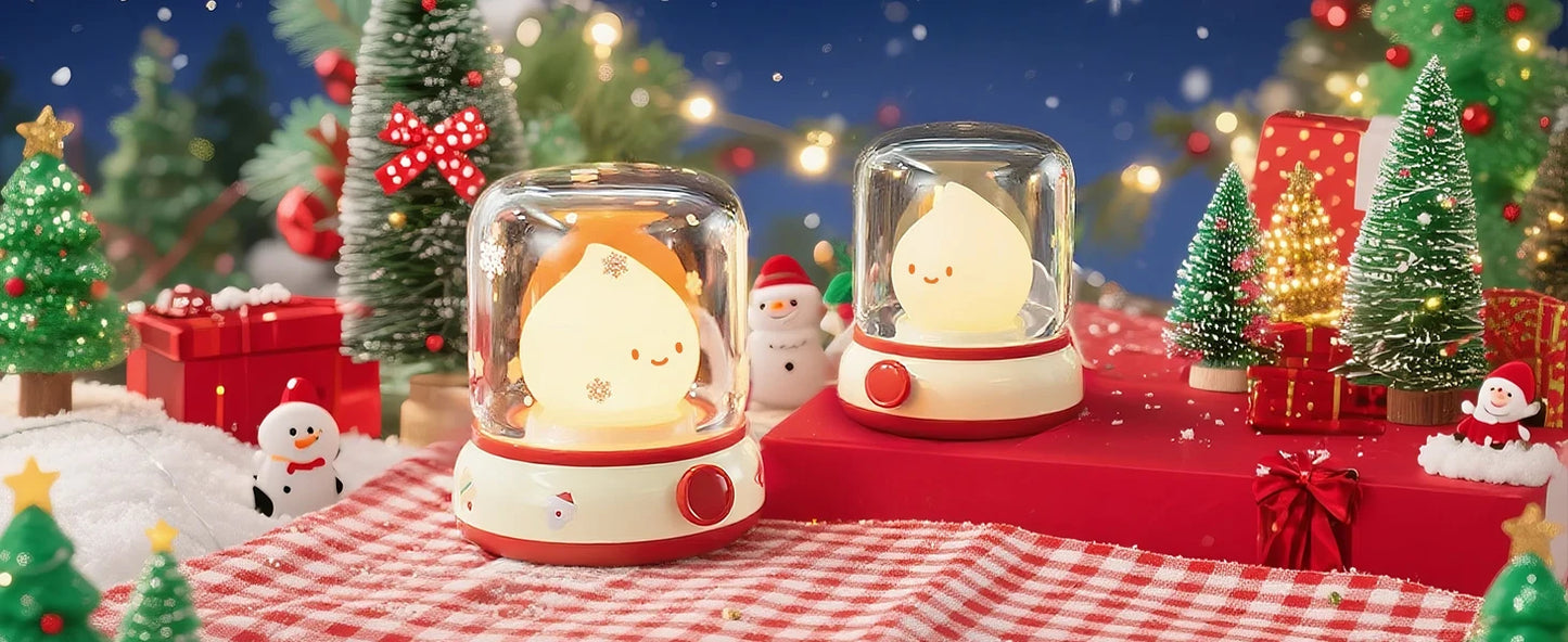 Led Night Light Rechargeable Dimmable Table Lamp Children's Night Light for Nursery Bedroom Cute Birthday Gift