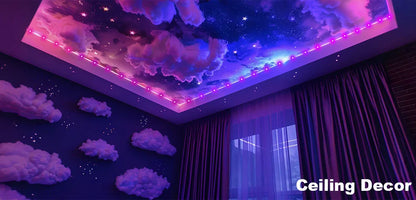 Christmas Tree Lights 20M Fairy String Lights w/ APP Control Music Sync 12 Modes IP65 Waterproof USB Powered for Xmas Home Decor