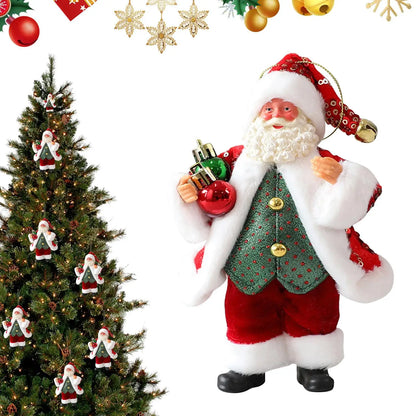Santa Claus Ornaments Cloth Santa Tree Ornaments Holiday Decor Christmas Decorations Toys Christmas tree Santa Claus ornaments
