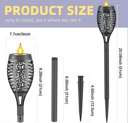 Outdoor LED Solar Garden Landscaping for Lawn Patio Yard Walkway