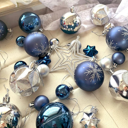 Christmas Balls Ornament Set Xmas Tree Hanging Pendant 2024 Christmas Decoration for Home New Year Gift Navidad Decors