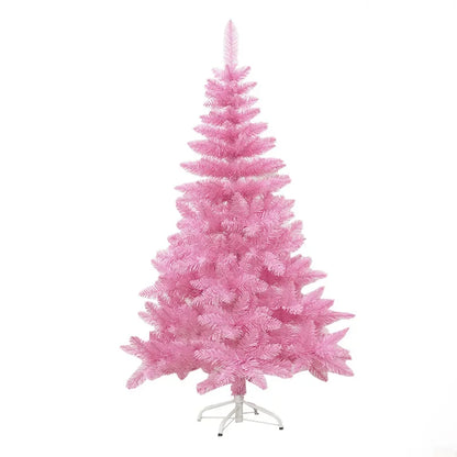 Xmas Decoration Window Ornaments Artificial  Tree Pink Rose Red Beautiful Christmas Tree Decorations Christmas Festival Gift