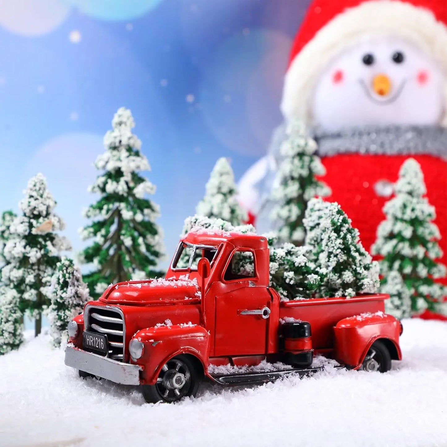 19Pcs Christmas Trees Miniature Tree Diorama Supplies for Train Scenery Architecture DIY Crafts Building Model Scenery Landscape