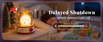 Led Night Light Rechargeable Dimmable Table Lamp Children's Night Light for Nursery Bedroom Cute Birthday Gift