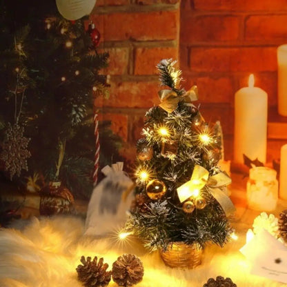 Christmas Tree Decorations Children DIY Handicraft Home Bedroom Party 40cm Artificial Christmas Tree 2026 New Year Gift