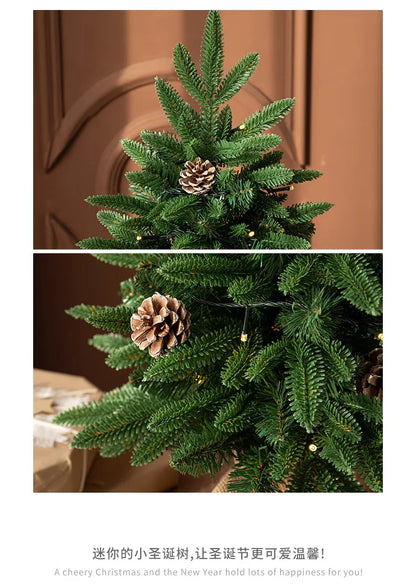 Christmas tree, Christmas, cedar, Christmas decorations, New Year, snowflakes, snow trees, atmosphere decoration supplies