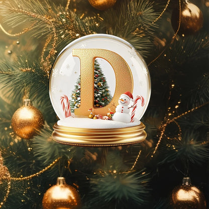 Christmas Tree Decorations Mixed Letter Desktop Ornament Family Portrait Decor Farmhouse Vacation Desktop Decoration Acrylic