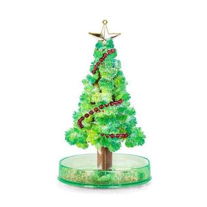 Magic Growing Christmas Tree Growing Tree DIY Paper Crystal Trees Blossom Toys Home Festival Party Decor Props Kid Toy ﻿