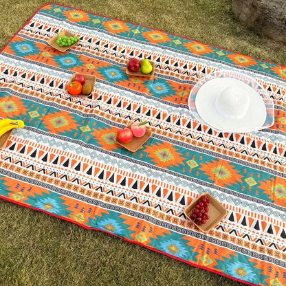 Modern Oxford Cloth Picnic Mat Outdoor Camping Thickened Ground Mat Moisture-proof Waterproof Folding Portable Camping Mats