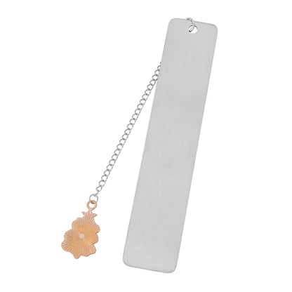 The best choice for Christmas reading gifts is stainless steel metal bookmarks, black high-end gift box packaging.