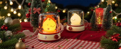 Led Night Light Rechargeable Dimmable Table Lamp Children's Night Light for Nursery Bedroom Cute Birthday Gift