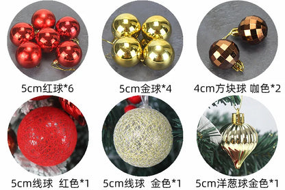 Christmas Decoration 45/60cm Christmas Tree Desktop Small Tree Ornaments New Year Navidad Gift Christmas Festival Party Supplies