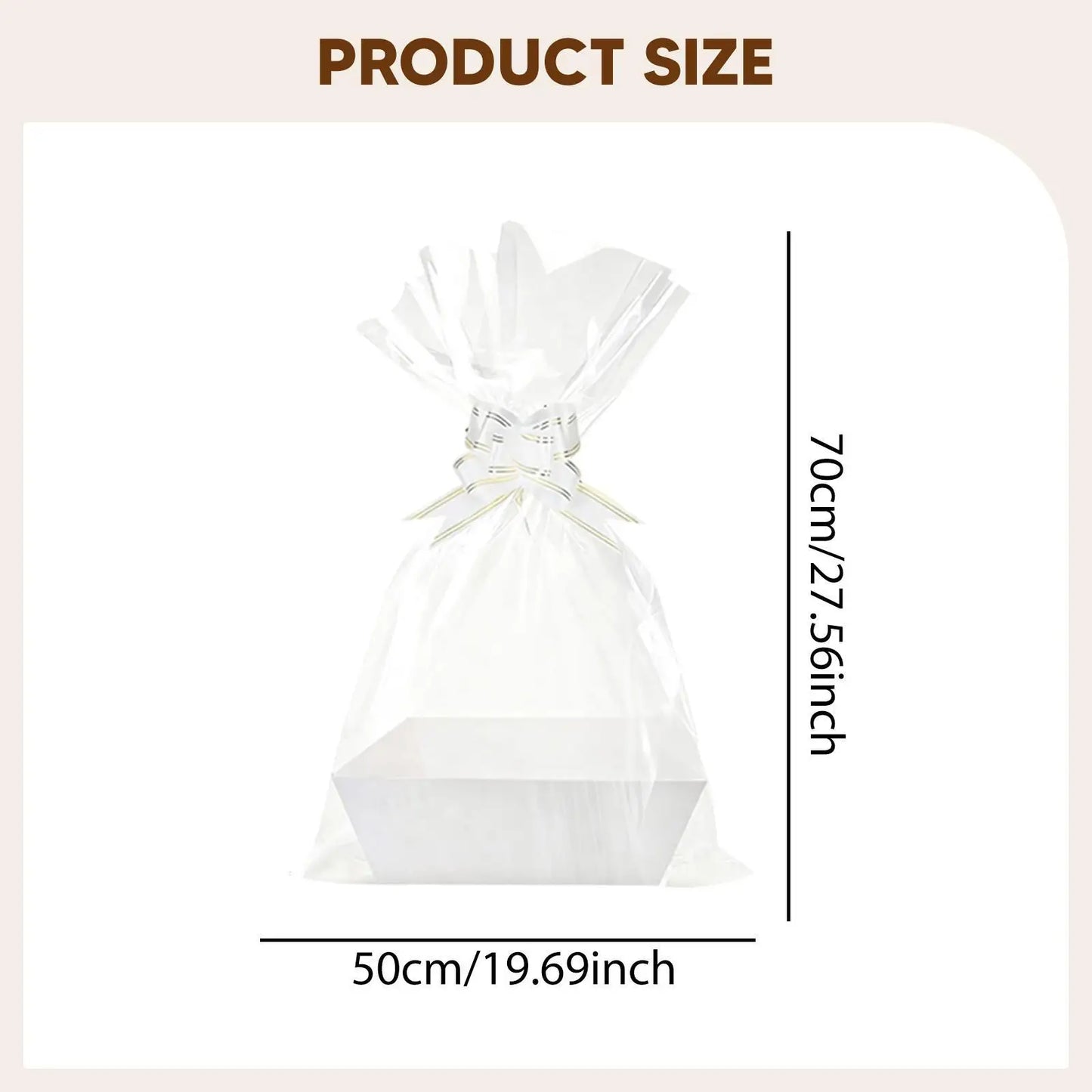 6x Baskets for Gifts Empty Gift Baskets Gift Wrapping Supplies 6 Bags and 6 Bows Include Paper Tray for Thanksgiving Snacks