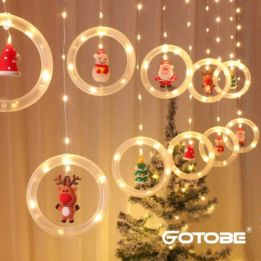 LED Holiday String Lights Christmas Room Decoration Garland