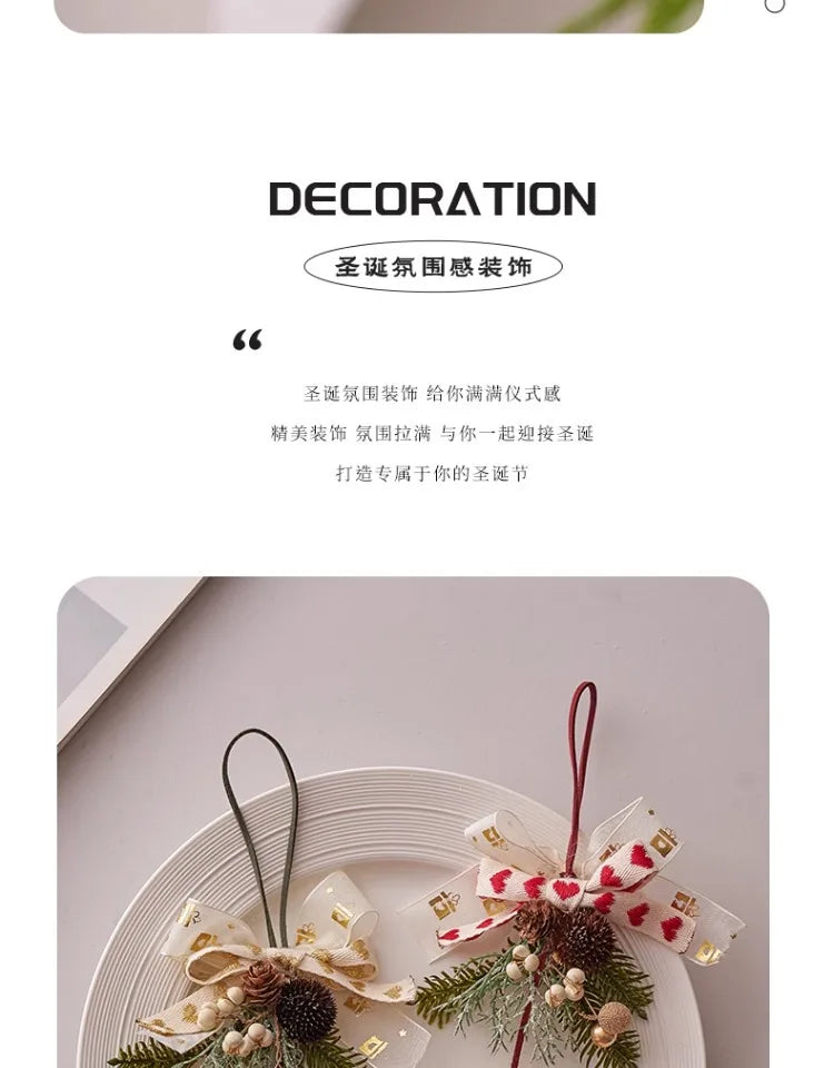 Christmas Bells Decorations Hanging Ornaments for Xmas Tree and Home Holiday Decoration