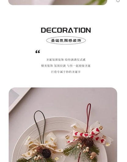 Christmas Bells Decorations Hanging Ornaments for Xmas Tree and Home Holiday Decoration