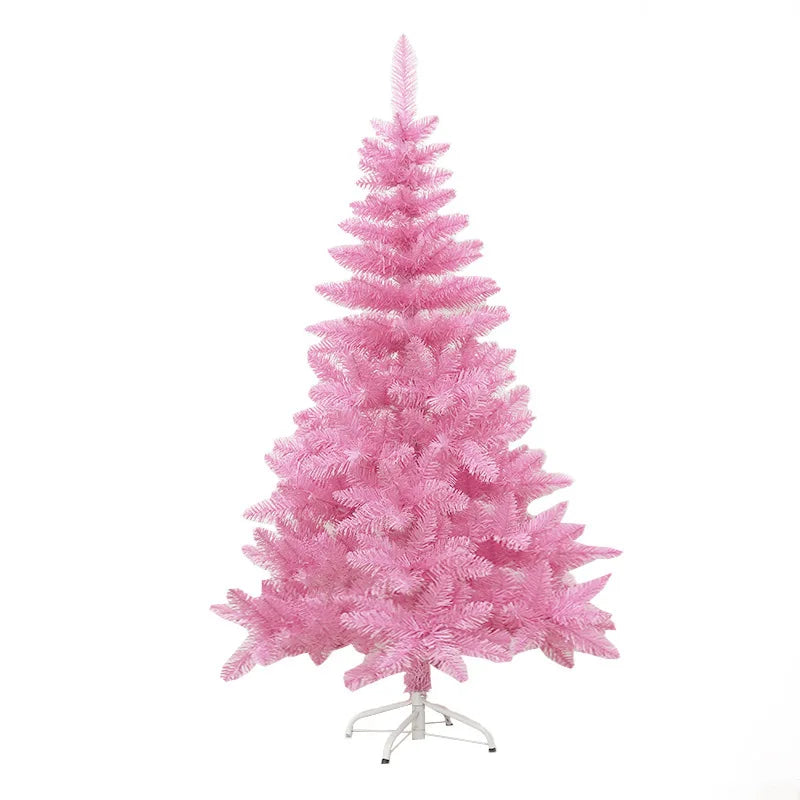 Xmas Decoration Window Ornaments Artificial Christmas Tree Pink Rose Red Christmas Tree Decorations Christmas Decoration Gift
