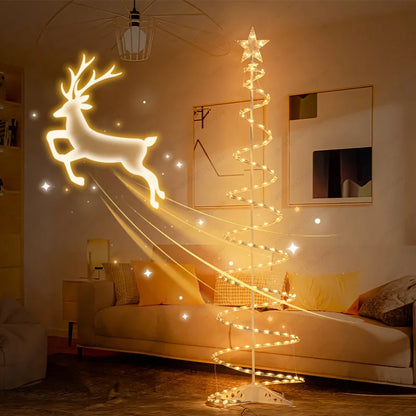 Christmas Tree , Multiple Heights Easy Storage, Novel Design for Festive Atmosphere