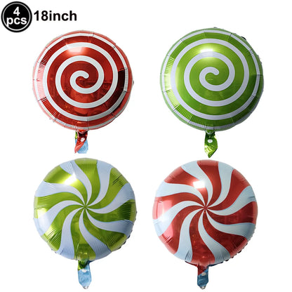 Christmas Inflatable Snowman Balloon Standing Snowman  Foil Balloon Outdoor Yard Decorations New Year Xmas Party Christmas Decor