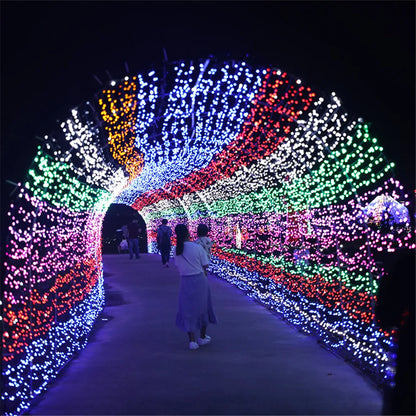 Christmas Lights 5M 10M 20M 30M 50M 100M Led String Fairy Light 8 Modes Christmas Lights For Patio Wedding Party Holiday Lights